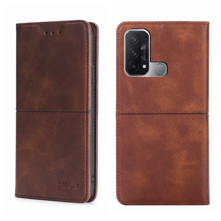 Cow Texture Magnetic Horizontal Flip Leather Phone Case, For OPPO K9s/Realme Q3s, For OPPO Reno5 A, For OPPO Reno6 5G, For OPPO Reno6 Pro+