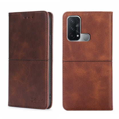 Cow Texture Magnetic Horizontal Flip Leather Phone Case, For OPPO K9s/Realme Q3s, For OPPO Reno5 A, For OPPO Reno6 5G, For OPPO Reno6 Pro+