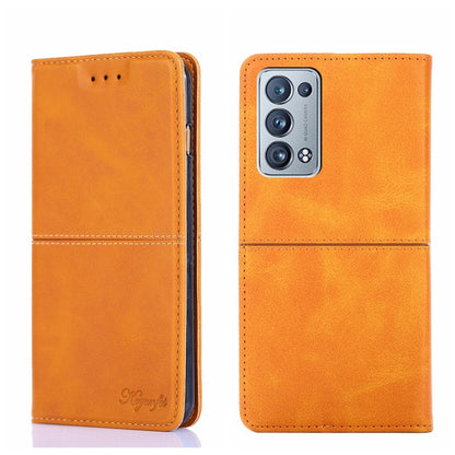 Cow Texture Magnetic Horizontal Flip Leather Phone Case, For OPPO K9s/Realme Q3s, For OPPO Reno5 A, For OPPO Reno6 5G, For OPPO Reno6 Pro+