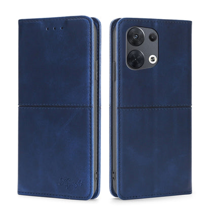 Cow Texture Magnetic Horizontal Flip Leather Phone Case, For OPPO Reno8, For OPPO Reno8 Pro 5G, For OPPO Reno8 Pro+ 5G, For OPPO Reno6 Pro