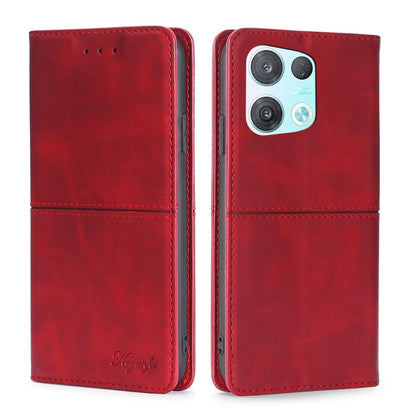Cow Texture Magnetic Horizontal Flip Leather Phone Case, For OPPO Reno8, For OPPO Reno8 Pro 5G, For OPPO Reno8 Pro+ 5G, For OPPO Reno6 Pro