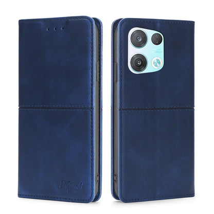 Cow Texture Magnetic Horizontal Flip Leather Phone Case, For OPPO Reno8, For OPPO Reno8 Pro 5G, For OPPO Reno8 Pro+ 5G, For OPPO Reno6 Pro
