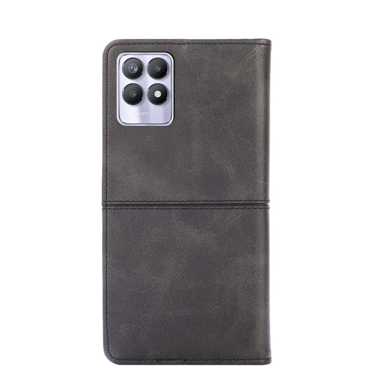 Cow Texture Magnetic Horizontal Flip Leather Phone Case, For OPPO Realme 8i, For OPPO Realme GT Neo2 5G, For OPPO Realme GT Explorer Maste/Realme GT Master/Realme Q3 Pro Carnival, For OPPO Realme Narzo 50A