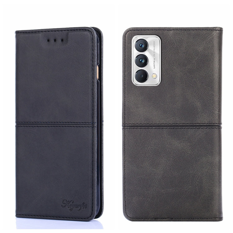 Cow Texture Magnetic Horizontal Flip Leather Phone Case, For OPPO Realme 8i, For OPPO Realme GT Neo2 5G, For OPPO Realme GT Explorer Maste/Realme GT Master/Realme Q3 Pro Carnival, For OPPO Realme Narzo 50A