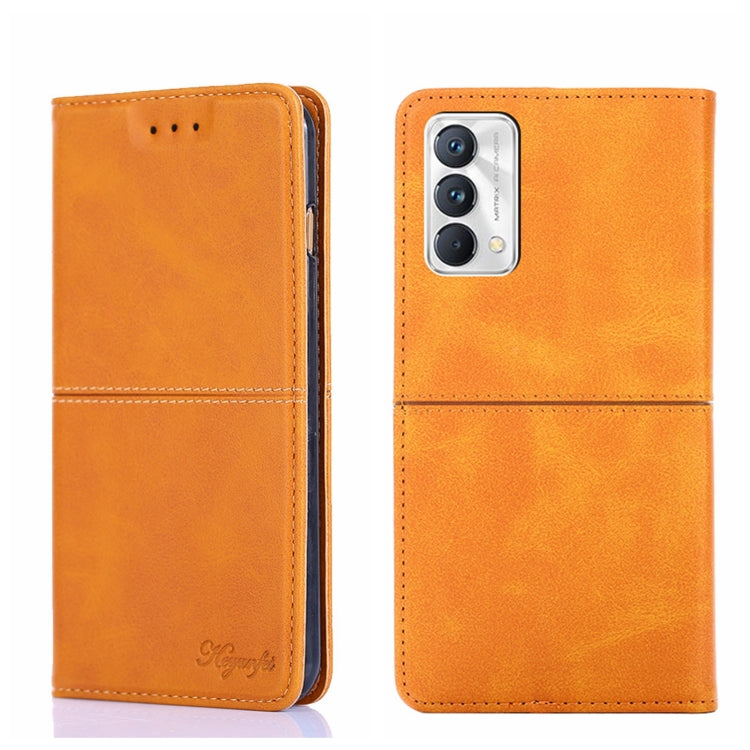 Cow Texture Magnetic Horizontal Flip Leather Phone Case, For OPPO Realme 8i, For OPPO Realme GT Neo2 5G, For OPPO Realme GT Explorer Maste/Realme GT Master/Realme Q3 Pro Carnival, For OPPO Realme Narzo 50A