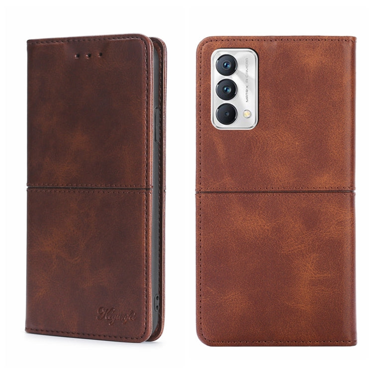 Cow Texture Magnetic Horizontal Flip Leather Phone Case, For OPPO Realme 8i, For OPPO Realme GT Neo2 5G, For OPPO Realme GT Explorer Maste/Realme GT Master/Realme Q3 Pro Carnival, For OPPO Realme Narzo 50A