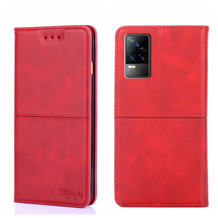 Cow Texture Magnetic Horizontal Flip Leather Phone Case, For vivo V21e 4G/Y73 2021, For vivo X60 Pro Global/X60 Curved Screen, For vivo X70, For vivo X70 Pro