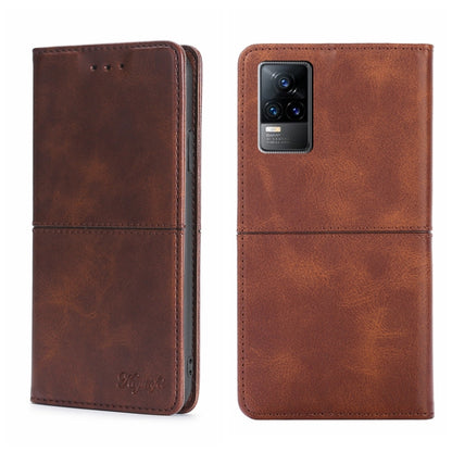 Cow Texture Magnetic Horizontal Flip Leather Phone Case, For vivo V21e 4G/Y73 2021, For vivo X60 Pro Global/X60 Curved Screen, For vivo X70, For vivo X70 Pro