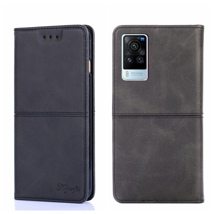 Cow Texture Magnetic Horizontal Flip Leather Phone Case, For vivo V21e 4G/Y73 2021, For vivo X60 Pro Global/X60 Curved Screen, For vivo X70, For vivo X70 Pro