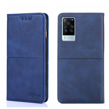 Cow Texture Magnetic Horizontal Flip Leather Phone Case, For vivo V21e 4G/Y73 2021, For vivo X60 Pro Global/X60 Curved Screen, For vivo X70, For vivo X70 Pro