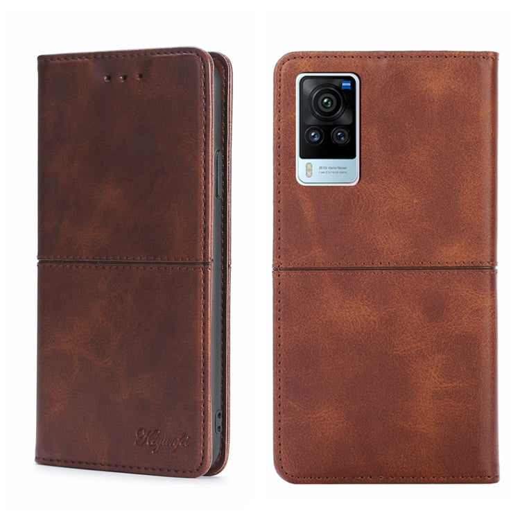Cow Texture Magnetic Horizontal Flip Leather Phone Case, For vivo V21e 4G/Y73 2021, For vivo X60 Pro Global/X60 Curved Screen, For vivo X70, For vivo X70 Pro