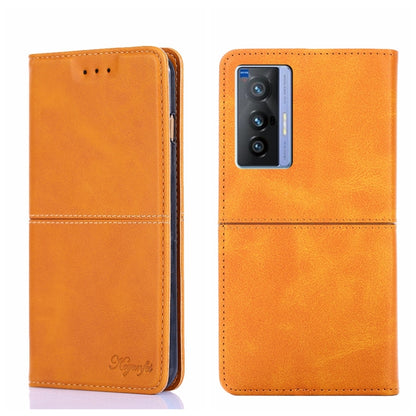 Cow Texture Magnetic Horizontal Flip Leather Phone Case, For vivo V21e 4G/Y73 2021, For vivo X60 Pro Global/X60 Curved Screen, For vivo X70, For vivo X70 Pro