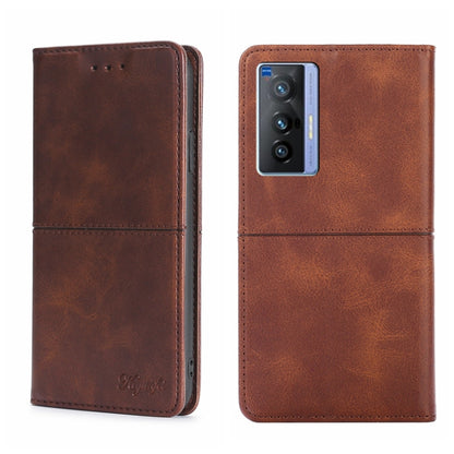 Cow Texture Magnetic Horizontal Flip Leather Phone Case, For vivo V21e 4G/Y73 2021, For vivo X60 Pro Global/X60 Curved Screen, For vivo X70, For vivo X70 Pro
