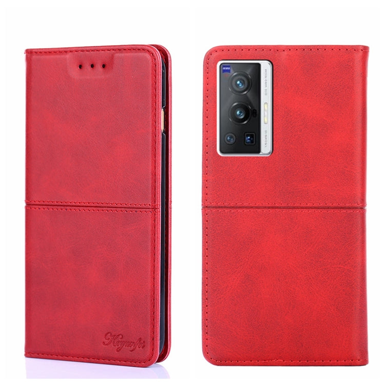 Cow Texture Magnetic Horizontal Flip Leather Phone Case, For vivo V21e 4G/Y73 2021, For vivo X60 Pro Global/X60 Curved Screen, For vivo X70, For vivo X70 Pro