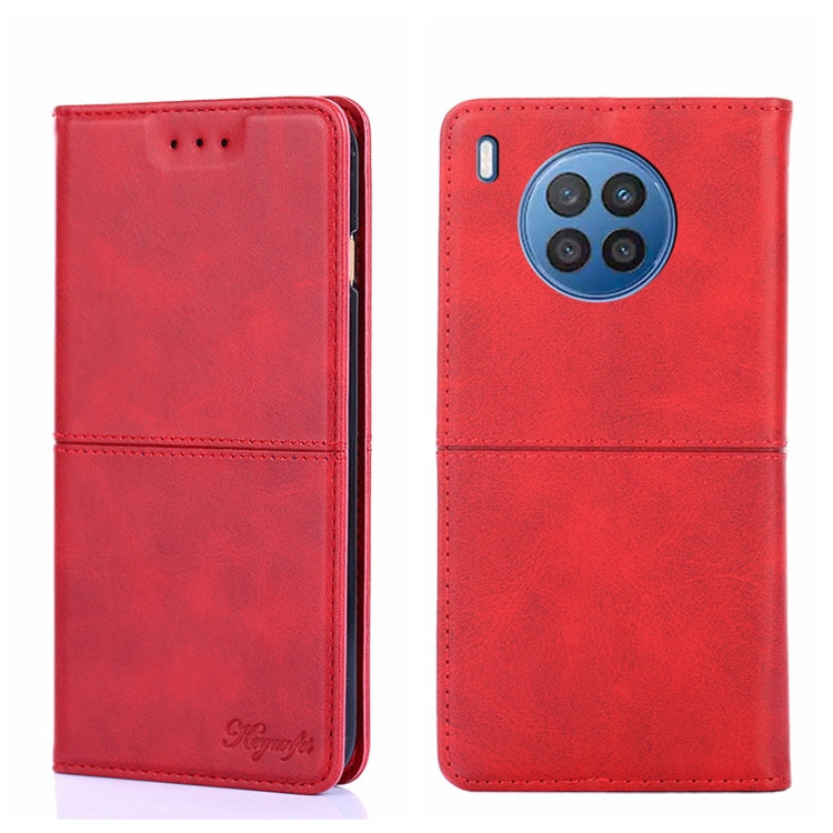 Cow Texture Magnetic Horizontal Flip Leather Phone Case, For Huawei Nova 8i, For Huawei Nova 9, For Honor 50, For Honor 50 Pro
