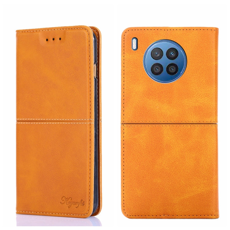 Cow Texture Magnetic Horizontal Flip Leather Phone Case, For Huawei Nova 8i, For Huawei Nova 9, For Honor 50, For Honor 50 Pro