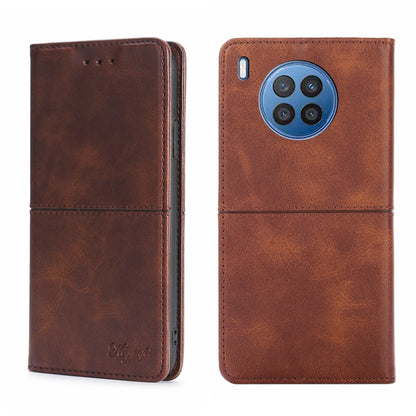 Cow Texture Magnetic Horizontal Flip Leather Phone Case, For Huawei Nova 8i, For Huawei Nova 9, For Honor 50, For Honor 50 Pro