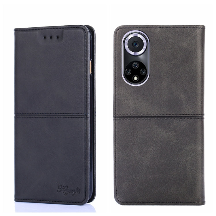 Cow Texture Magnetic Horizontal Flip Leather Phone Case, For Huawei Nova 8i, For Huawei Nova 9, For Honor 50, For Honor 50 Pro