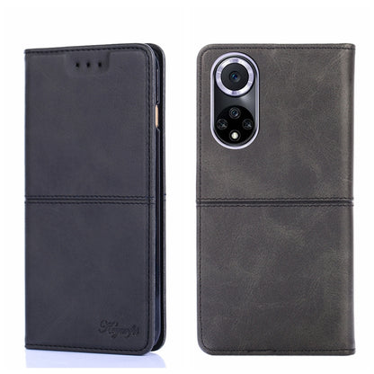 Cow Texture Magnetic Horizontal Flip Leather Phone Case, For Huawei Nova 8i, For Huawei Nova 9, For Honor 50, For Honor 50 Pro