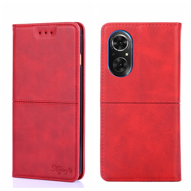 Cow Texture Magnetic Horizontal Flip Leather Phone Case, For Huawei Nova 8i, For Huawei Nova 9, For Honor 50, For Honor 50 Pro