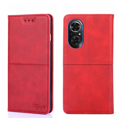 Cow Texture Magnetic Horizontal Flip Leather Phone Case, For Huawei Nova 8i, For Huawei Nova 9, For Honor 50, For Honor 50 Pro