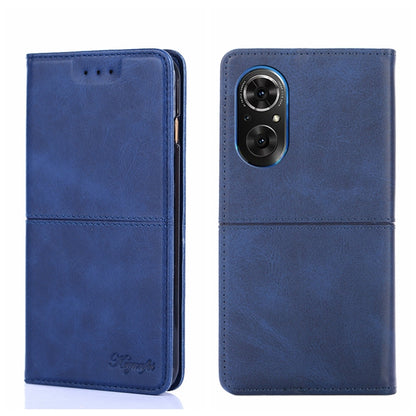Cow Texture Magnetic Horizontal Flip Leather Phone Case, For Huawei Nova 8i, For Huawei Nova 9, For Honor 50, For Honor 50 Pro
