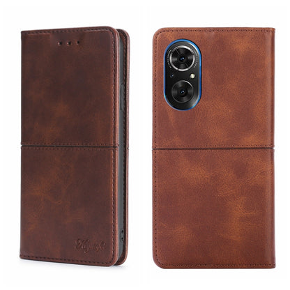 Cow Texture Magnetic Horizontal Flip Leather Phone Case, For Huawei Nova 8i, For Huawei Nova 9, For Honor 50, For Honor 50 Pro