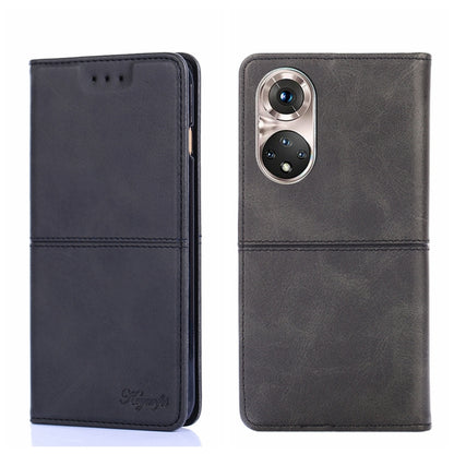 Cow Texture Magnetic Horizontal Flip Leather Phone Case, For Huawei Nova 8i, For Huawei Nova 9, For Honor 50, For Honor 50 Pro