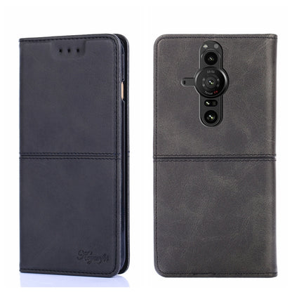 Cow Texture Magnetic Horizontal Flip Leather Phone Case, For Sony Xperia ACE II, For Sony Xperia Pro-I, For OPPO Reno6 4G