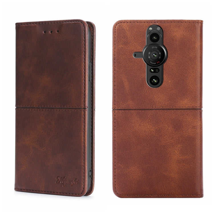 Cow Texture Magnetic Horizontal Flip Leather Phone Case, For Sony Xperia ACE II, For Sony Xperia Pro-I, For OPPO Reno6 4G