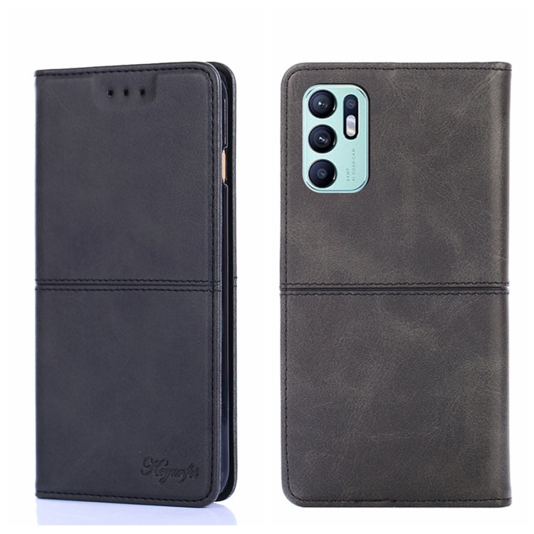 Cow Texture Magnetic Horizontal Flip Leather Phone Case, For Sony Xperia ACE II, For Sony Xperia Pro-I, For OPPO Reno6 4G
