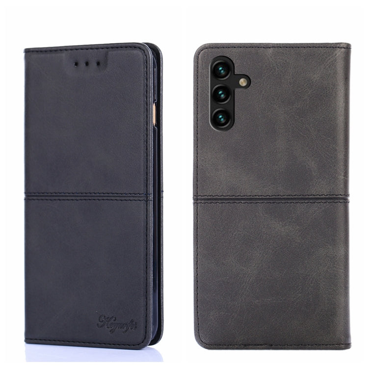 Cow Texture Magnetic Horizontal Flip Leather Phone Case, For Samsung Galaxy A13 4G, For Samsung Galaxy A13 5G, For Samsung Galaxy A03S 164.2mm, For Samsung Galaxy A03S US Edition165.85mm