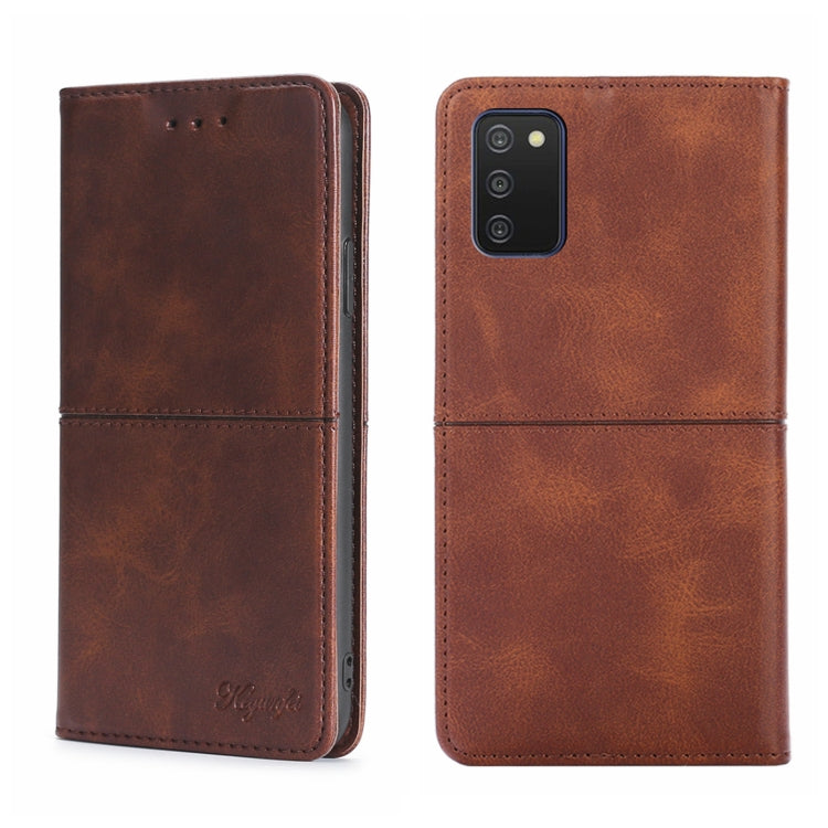 Cow Texture Magnetic Horizontal Flip Leather Phone Case, For Samsung Galaxy A13 4G, For Samsung Galaxy A13 5G, For Samsung Galaxy A03S 164.2mm, For Samsung Galaxy A03S US Edition165.85mm