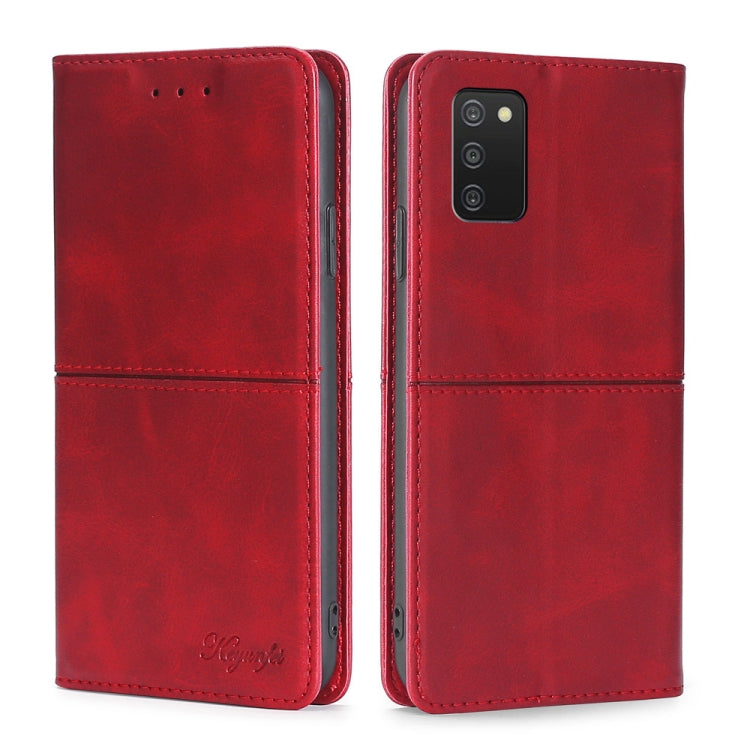Cow Texture Magnetic Horizontal Flip Leather Phone Case, For Samsung Galaxy A13 4G, For Samsung Galaxy A13 5G, For Samsung Galaxy A03S 164.2mm, For Samsung Galaxy A03S US Edition165.85mm