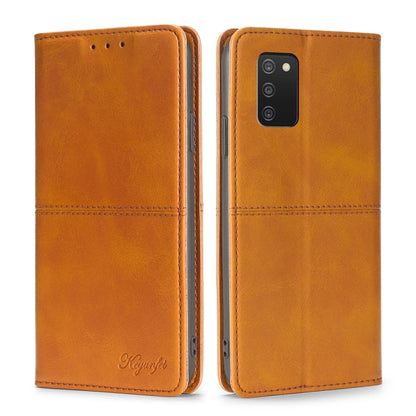Cow Texture Magnetic Horizontal Flip Leather Phone Case, For Samsung Galaxy A13 4G, For Samsung Galaxy A13 5G, For Samsung Galaxy A03S 164.2mm, For Samsung Galaxy A03S US Edition165.85mm
