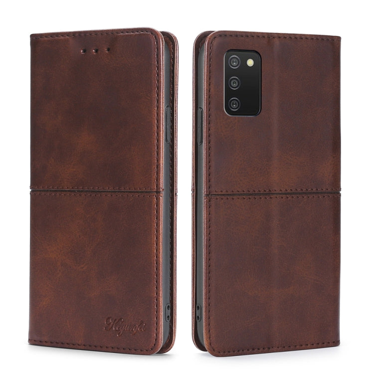 Cow Texture Magnetic Horizontal Flip Leather Phone Case, For Samsung Galaxy A13 4G, For Samsung Galaxy A13 5G, For Samsung Galaxy A03S 164.2mm, For Samsung Galaxy A03S US Edition165.85mm