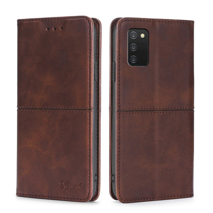 Cow Texture Magnetic Horizontal Flip Leather Phone Case, For Samsung Galaxy A13 4G, For Samsung Galaxy A13 5G, For Samsung Galaxy A03S 164.2mm, For Samsung Galaxy A03S US Edition165.85mm