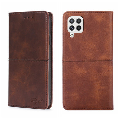 Cow Texture Magnetic Horizontal Flip Leather Phone Case, For Samsung Galaxy M12/F12, For Samsung Galaxy M52 5G, For Samsung Galaxy S21, For Samsung Galaxy S21 Ultra