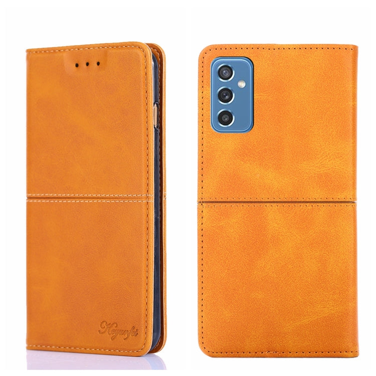 Cow Texture Magnetic Horizontal Flip Leather Phone Case, For Samsung Galaxy M12/F12, For Samsung Galaxy M52 5G, For Samsung Galaxy S21, For Samsung Galaxy S21 Ultra