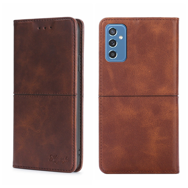 Cow Texture Magnetic Horizontal Flip Leather Phone Case, For Samsung Galaxy M12/F12, For Samsung Galaxy M52 5G, For Samsung Galaxy S21, For Samsung Galaxy S21 Ultra