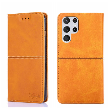 Cow Texture Magnetic Horizontal Flip Leather Phone Case, For Samsung Galaxy M12/F12, For Samsung Galaxy M52 5G, For Samsung Galaxy S21, For Samsung Galaxy S21 Ultra