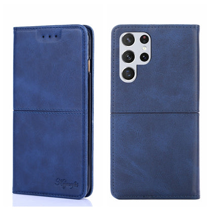 Cow Texture Magnetic Horizontal Flip Leather Phone Case, For Samsung Galaxy S21 FE, For Samsung Galaxy S22, For Samsung Galaxy S22+, For Samsung Galaxy S22 Ultra