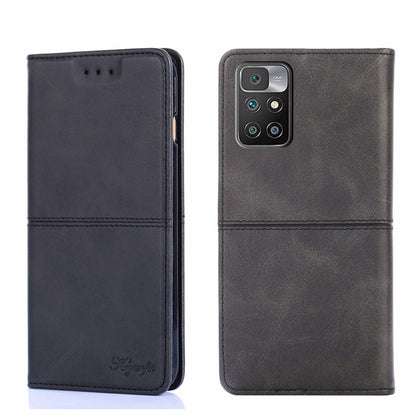 Cow Texture Magnetic Horizontal Flip Leather Phone Case, For Xiaomi Redmi 10, For Xiaomi Redmi Note 10 Pro 5G China, For Xiaomi Redmi Note 11T Pro 5G/Redmi Note 11T Pro+ 5G, For Xiaomi Redmi Note 11 5G/Poco M4 Pro 5G