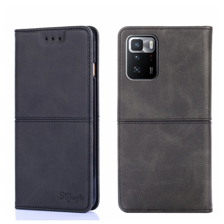Cow Texture Magnetic Horizontal Flip Leather Phone Case, For Xiaomi Redmi 10, For Xiaomi Redmi Note 10 Pro 5G China, For Xiaomi Redmi Note 11T Pro 5G/Redmi Note 11T Pro+ 5G, For Xiaomi Redmi Note 11 5G/Poco M4 Pro 5G