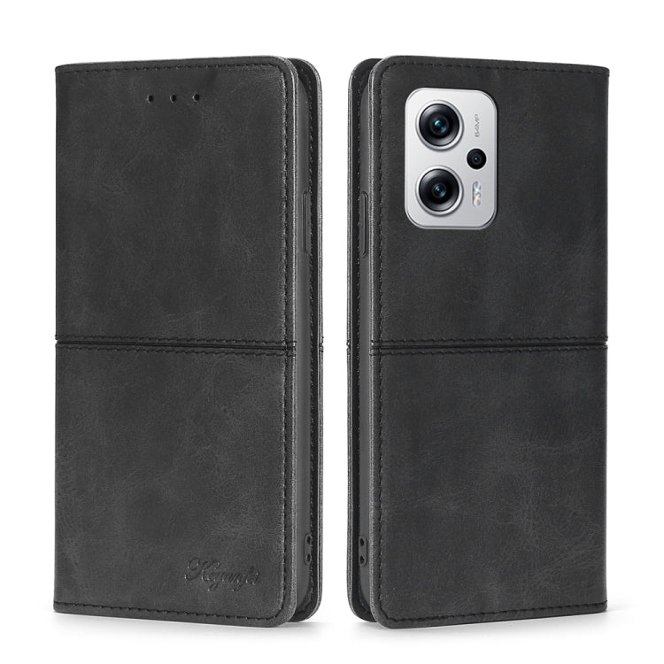 Cow Texture Magnetic Horizontal Flip Leather Phone Case, For Xiaomi Redmi 10, For Xiaomi Redmi Note 10 Pro 5G China, For Xiaomi Redmi Note 11T Pro 5G/Redmi Note 11T Pro+ 5G, For Xiaomi Redmi Note 11 5G/Poco M4 Pro 5G
