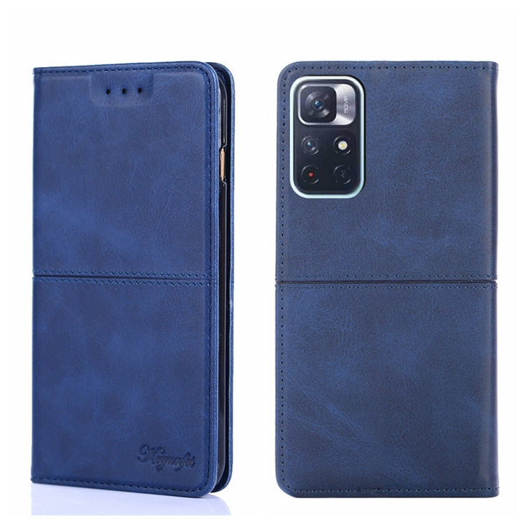 Cow Texture Magnetic Horizontal Flip Leather Phone Case, For Xiaomi Redmi 10, For Xiaomi Redmi Note 10 Pro 5G China, For Xiaomi Redmi Note 11T Pro 5G/Redmi Note 11T Pro+ 5G, For Xiaomi Redmi Note 11 5G/Poco M4 Pro 5G