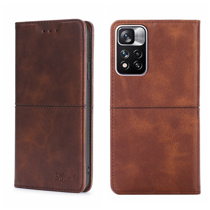 Cow Texture Magnetic Horizontal Flip Leather Phone Case, For Xiaomi Redmi Note 11 Pro 5G/Redmi Note 11 Pro+ 5G, For Xiaomi Mix 4, For Xiaomi Poco M4 5G, For OnePlus 9RT 5G