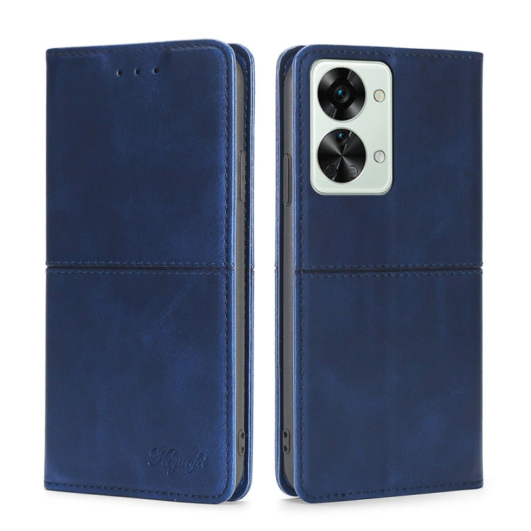 Cow Texture Magnetic Horizontal Flip Leather Phone Case, For OnePlus Nord 2T, For OnePlus Nord CE 2 Lite 5G, For OnePlus Nord CE 5G, For OnePlus Ace Racing