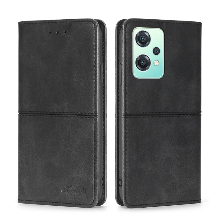 Cow Texture Magnetic Horizontal Flip Leather Phone Case, For OnePlus Nord 2T, For OnePlus Nord CE 2 Lite 5G, For OnePlus Nord CE 5G, For OnePlus Ace Racing