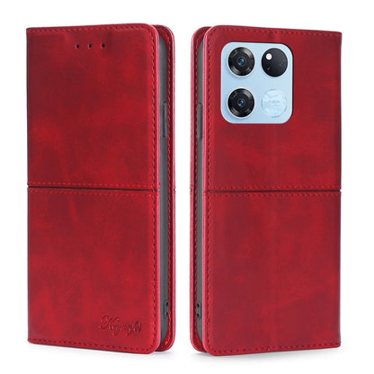Cow Texture Magnetic Horizontal Flip Leather Phone Case, For OnePlus Nord 2T, For OnePlus Nord CE 2 Lite 5G, For OnePlus Nord CE 5G, For OnePlus Ace Racing